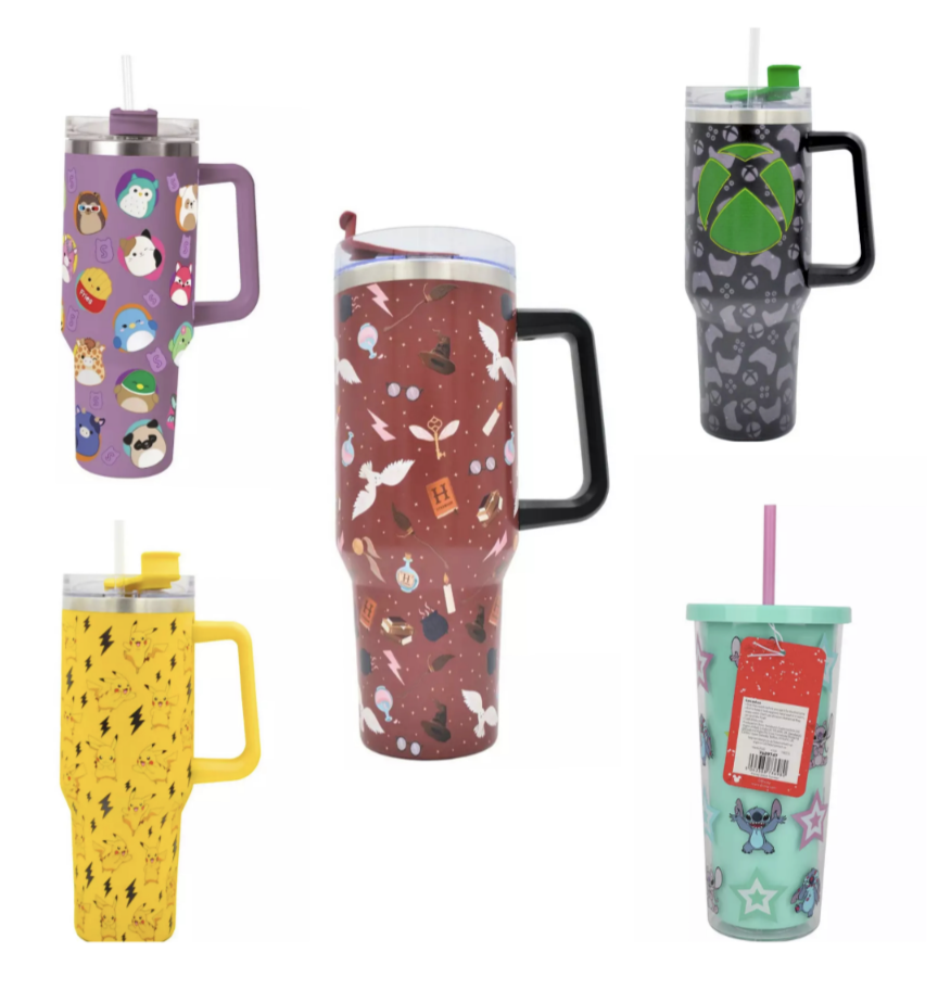 Hox Harry Potter / Squishmallows / Pikachu / Xbox Travel Cup 1200ml / Disney Stitch Tumbler 681.91ml £4 - Free C&C - Limited Locations