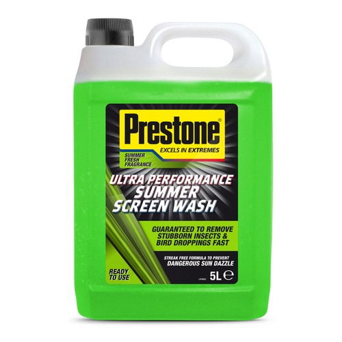 Prestone Ultra Performance Summer Screen Wash, 5L