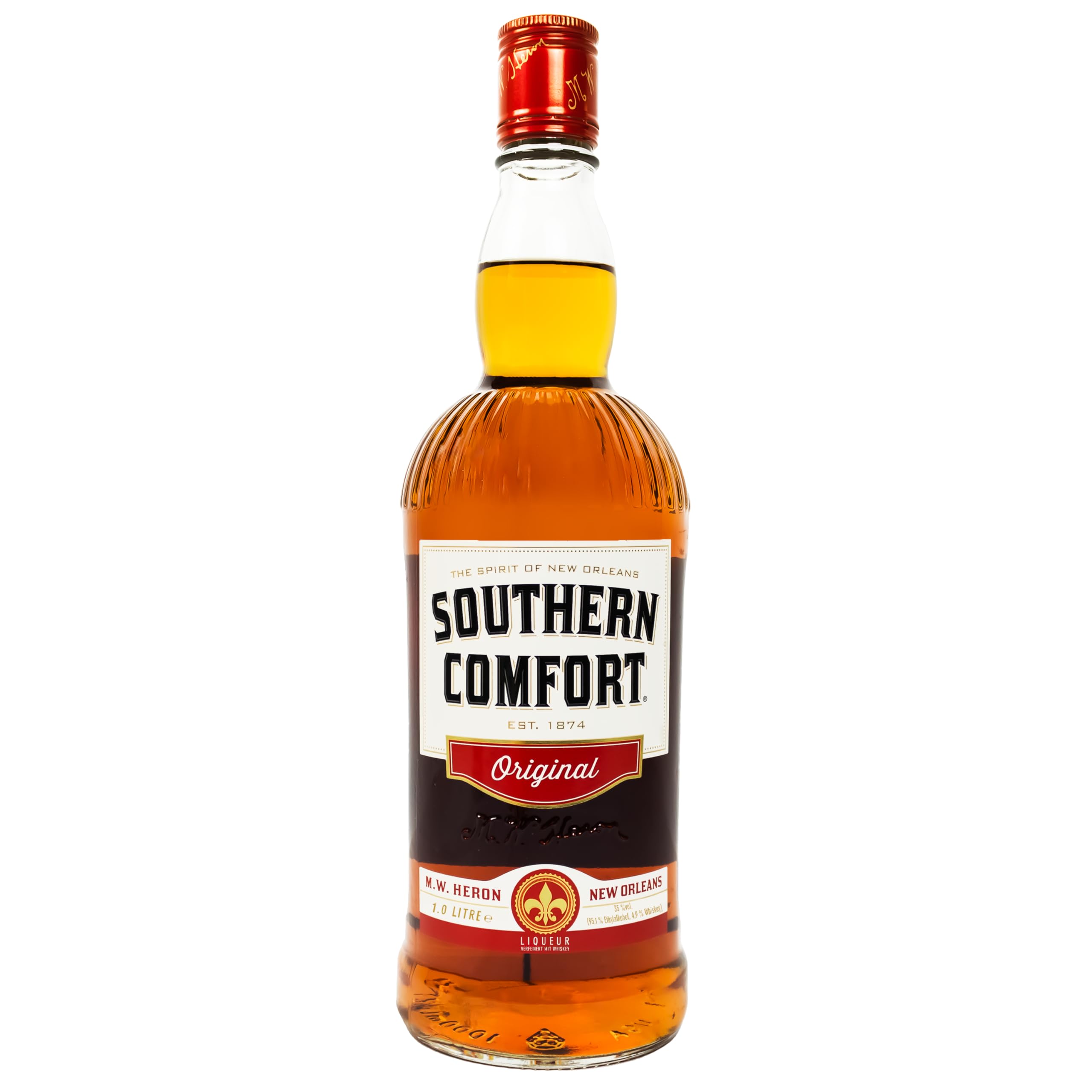 Southern Comfort Original Whiskey Liqueur, 1l, 35% ABV, W/Voucher