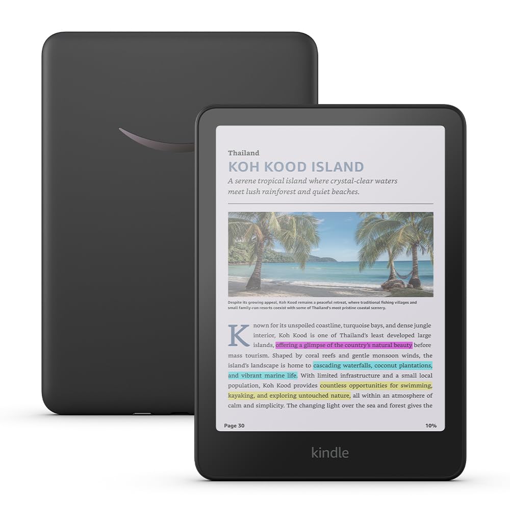 Amazon Kindle Colorsoft (Newest Gen) | With Colour Display and Adjustable Warm Light – 16GB