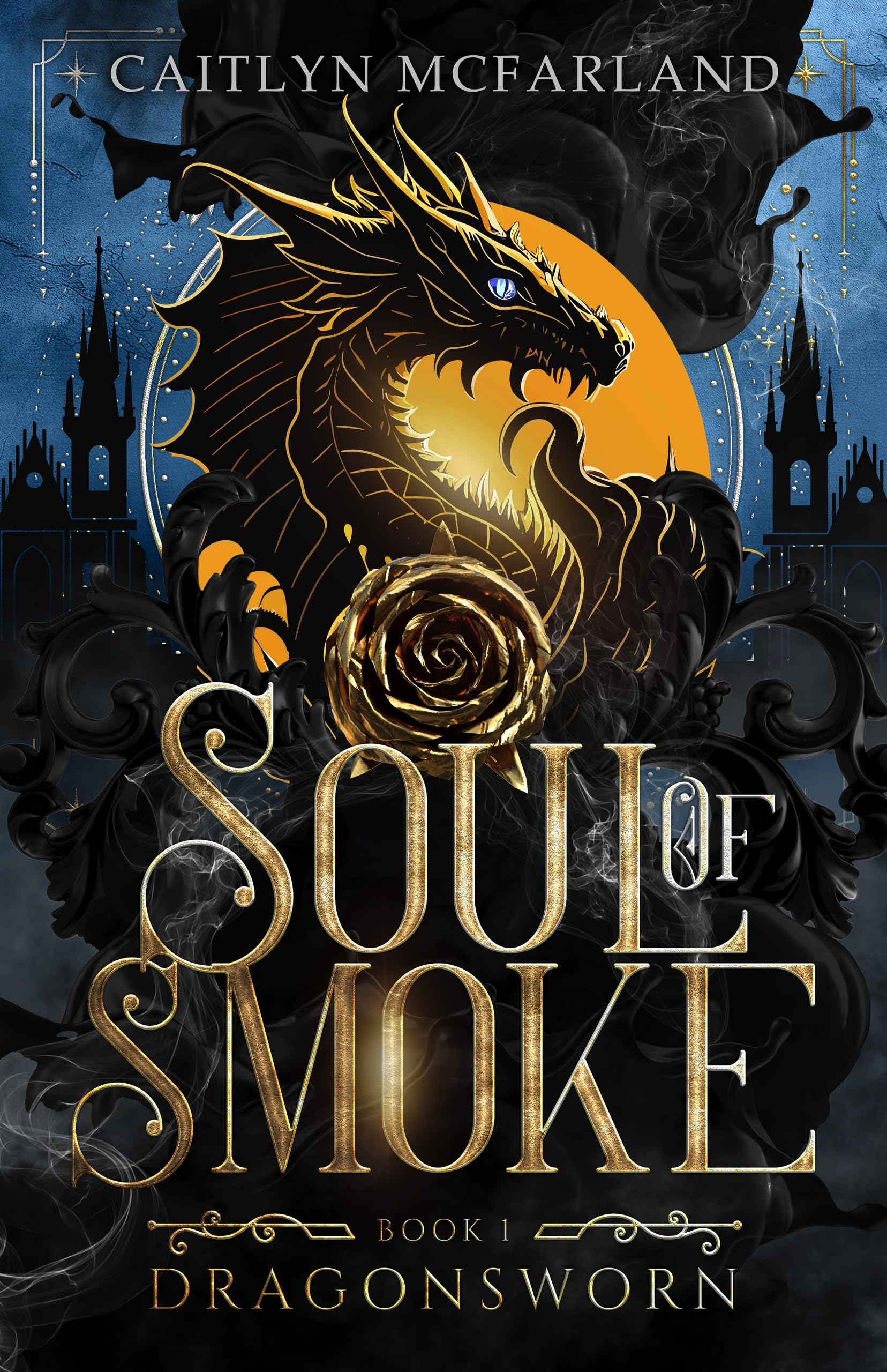 Soul of Smoke: A Dragon Shifter Fated-Mates Romantasy (Dragonsworn Book 1) - Kindle Edition