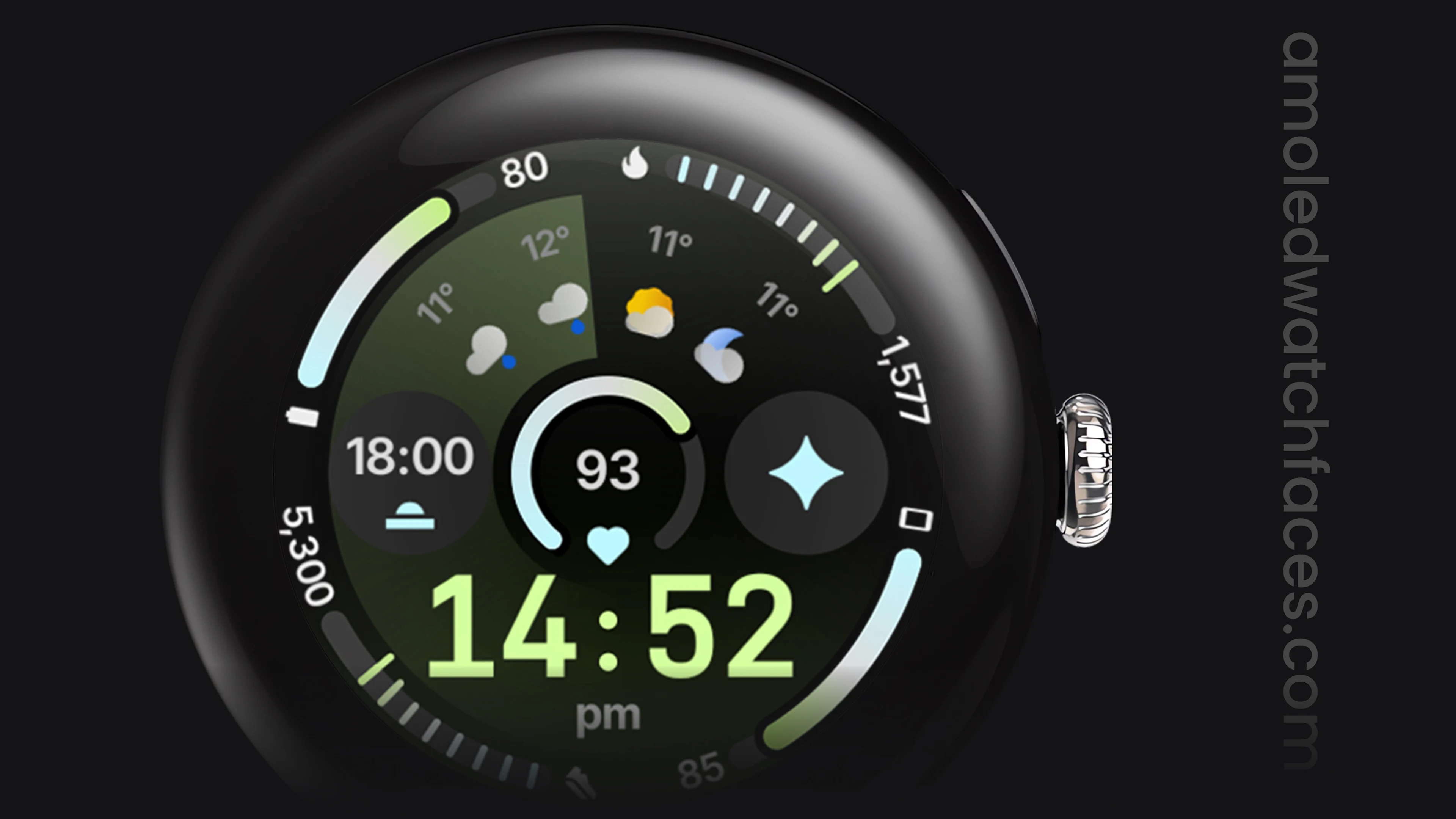 Amoledwatchfaces in one place including Nord SE Free