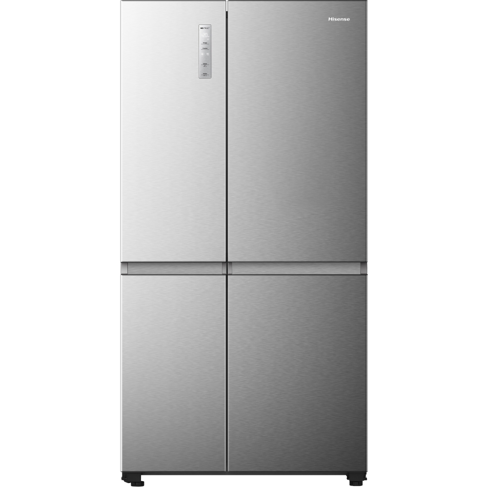 Hisense RS5P668SSCC American Fridge Freezer, Silver, C Rated, Non-Plumbed - Members Price