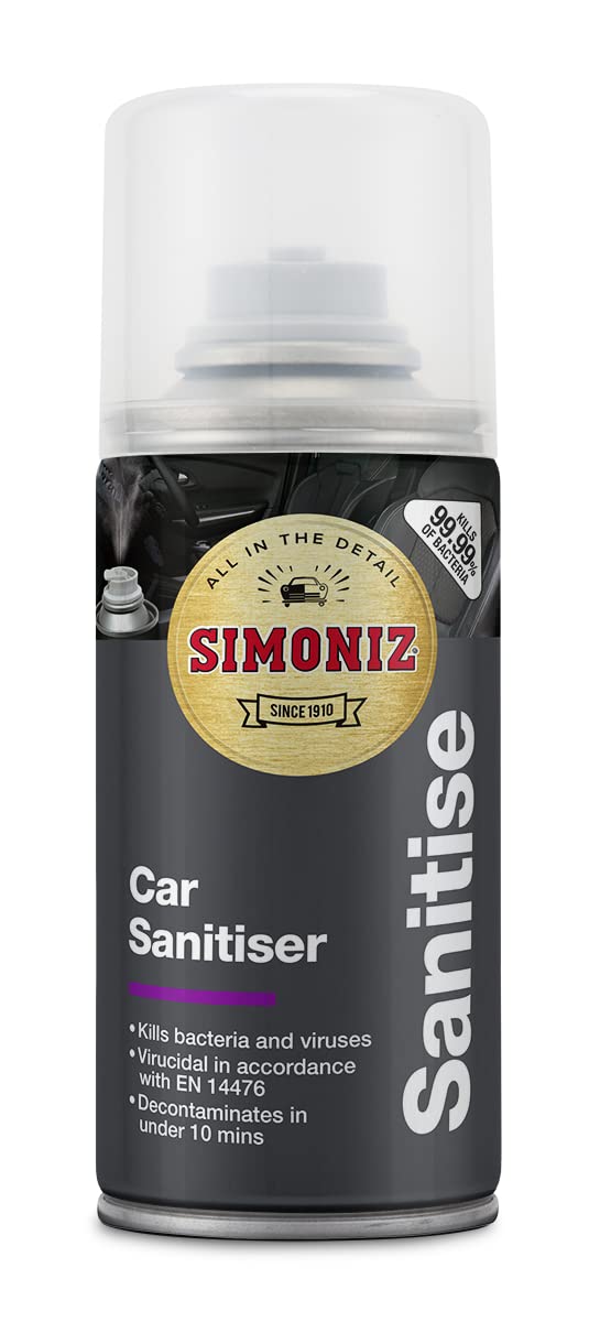 Simoniz Car Air Freshener Odour Bomb, Car Air Conditioning Cleaner 150ml