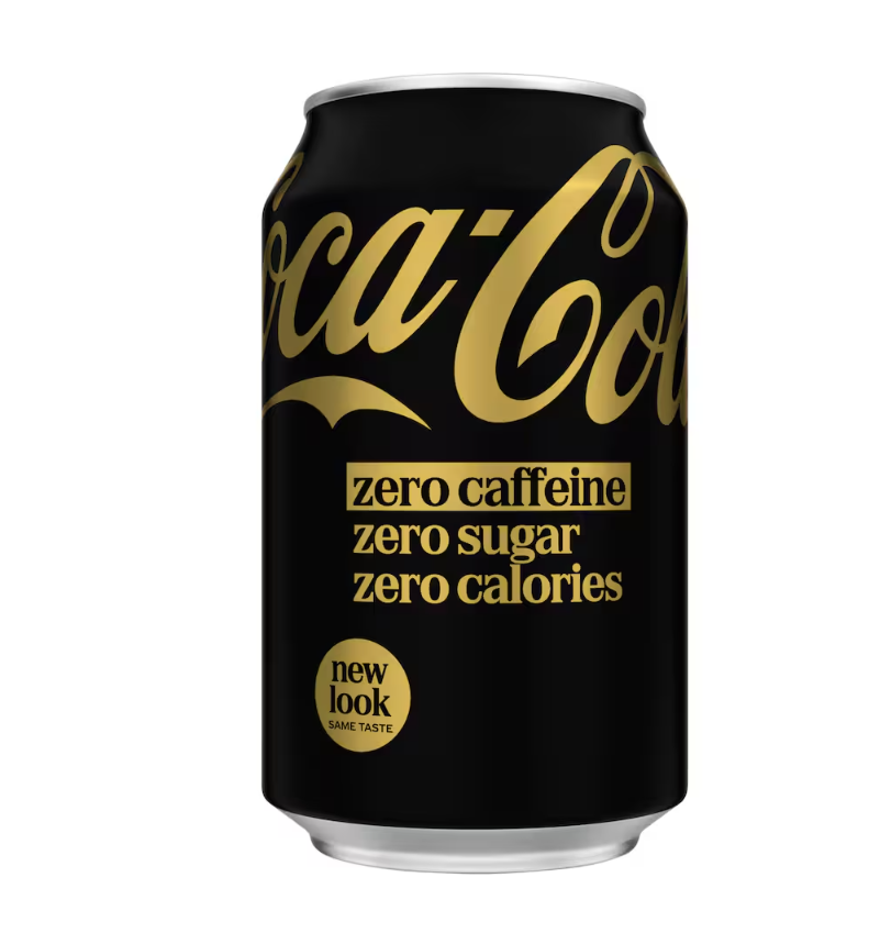 Free sample caffeine free coca cola zero 330ml (When you spend £50+)