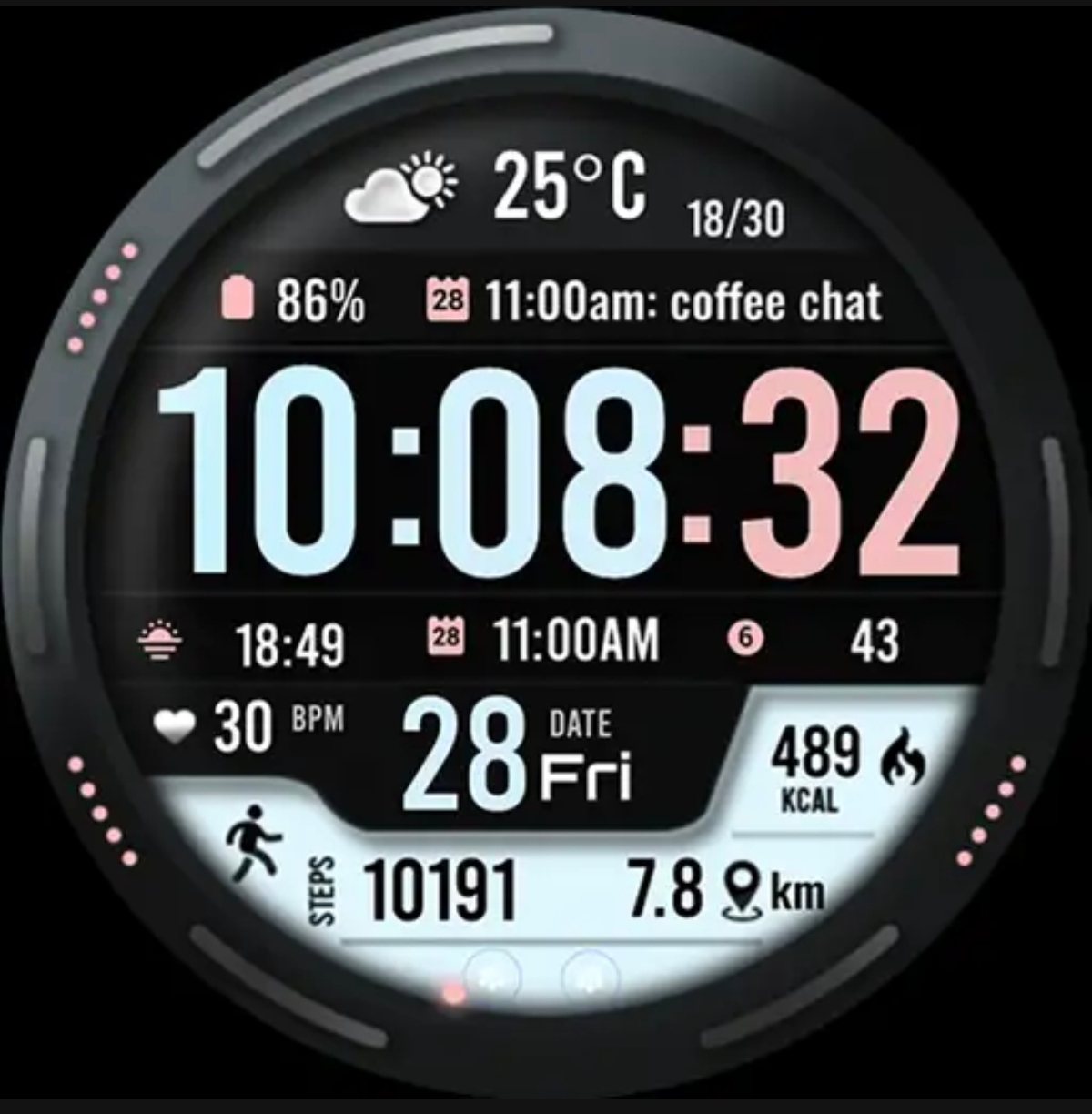 ML2U 101b Watch Face