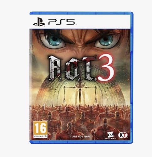 A.O.T. 3 SteelBook Launch Edition - PS5 - Free C&C (Pre Order 10/12/26)