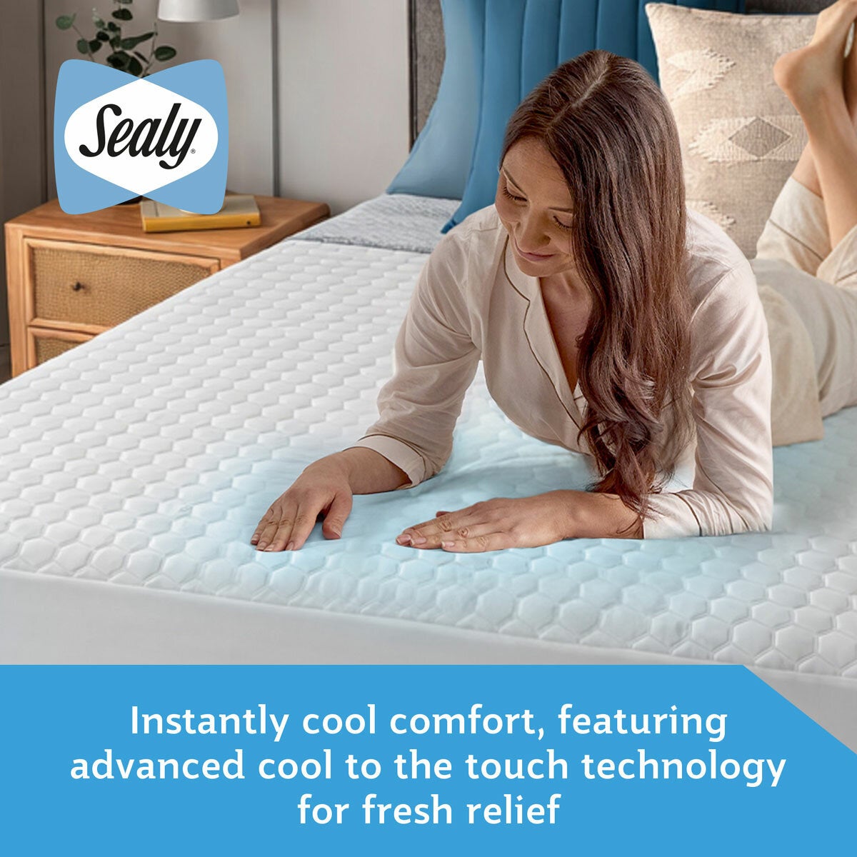 Sealy Advance Cool Mattress Protector, Super King or King Size