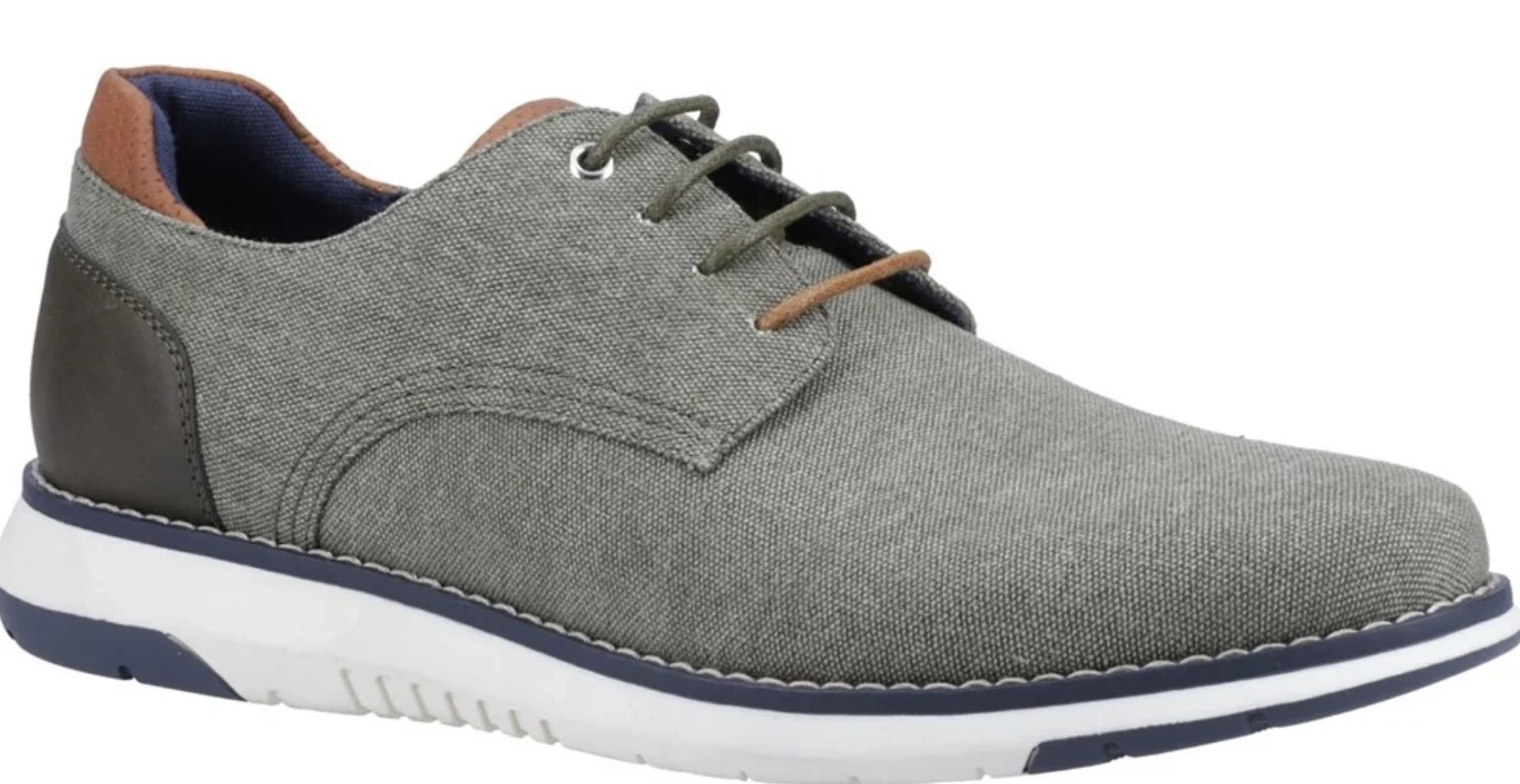 Hush Puppies Men’s Khaki Bruce Lace Up Shoes (Sizes 6-12)