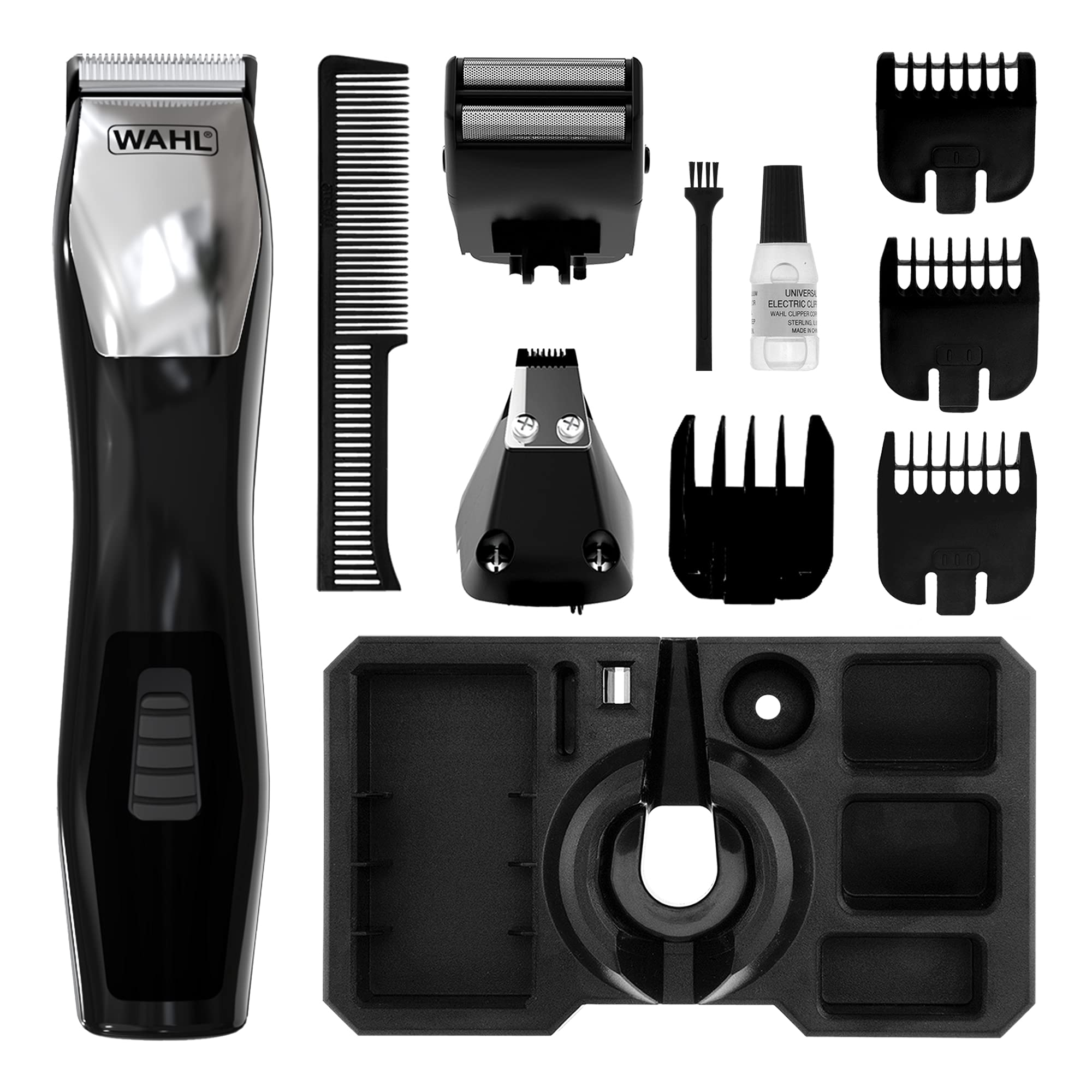 Wahl Groomsman 8-in-1 Men's 60mins Cordless Rechargeable Multigroomer