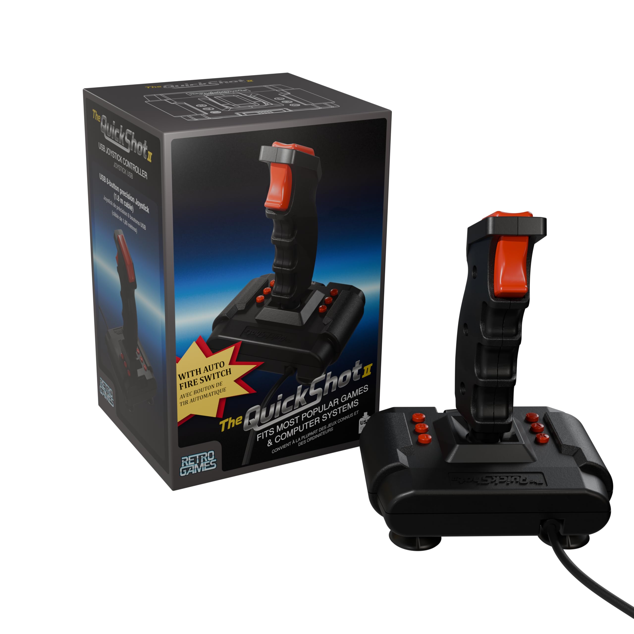 The Quickshot II USB Joystick