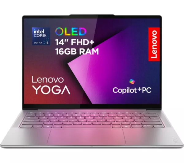 LENOVO Yoga Slim 7 Aura Edition 14" FHD+ OLED Ultra 5 226V 16GB DDR5 512GB SSD Laptop with students discounts