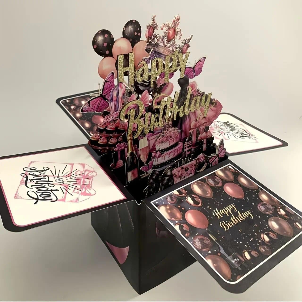 3D Pop Up Birthday Card + Envelope Amazon Haul