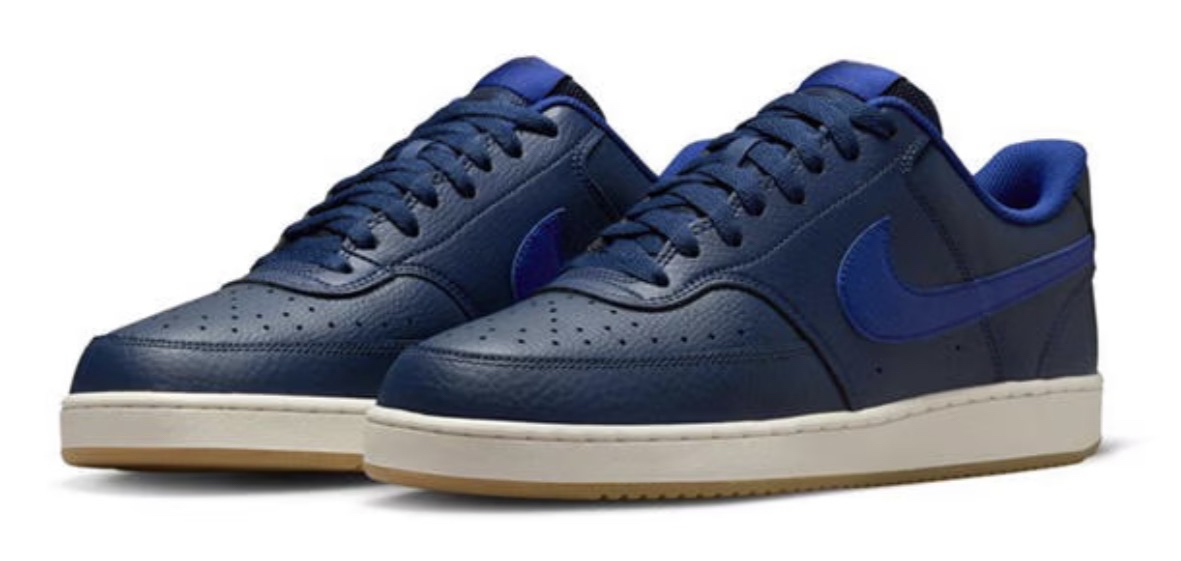 Nike Court Vision Low Trainers Mens - Mdnght Nvy/Royl - Size 9