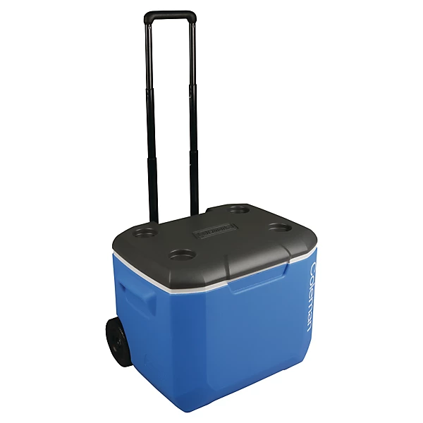 Coleman Performance 60QT Blue Cooler - 56L w/ wheels and handle - £45 w/ new B&Q Club signup (free c+c)