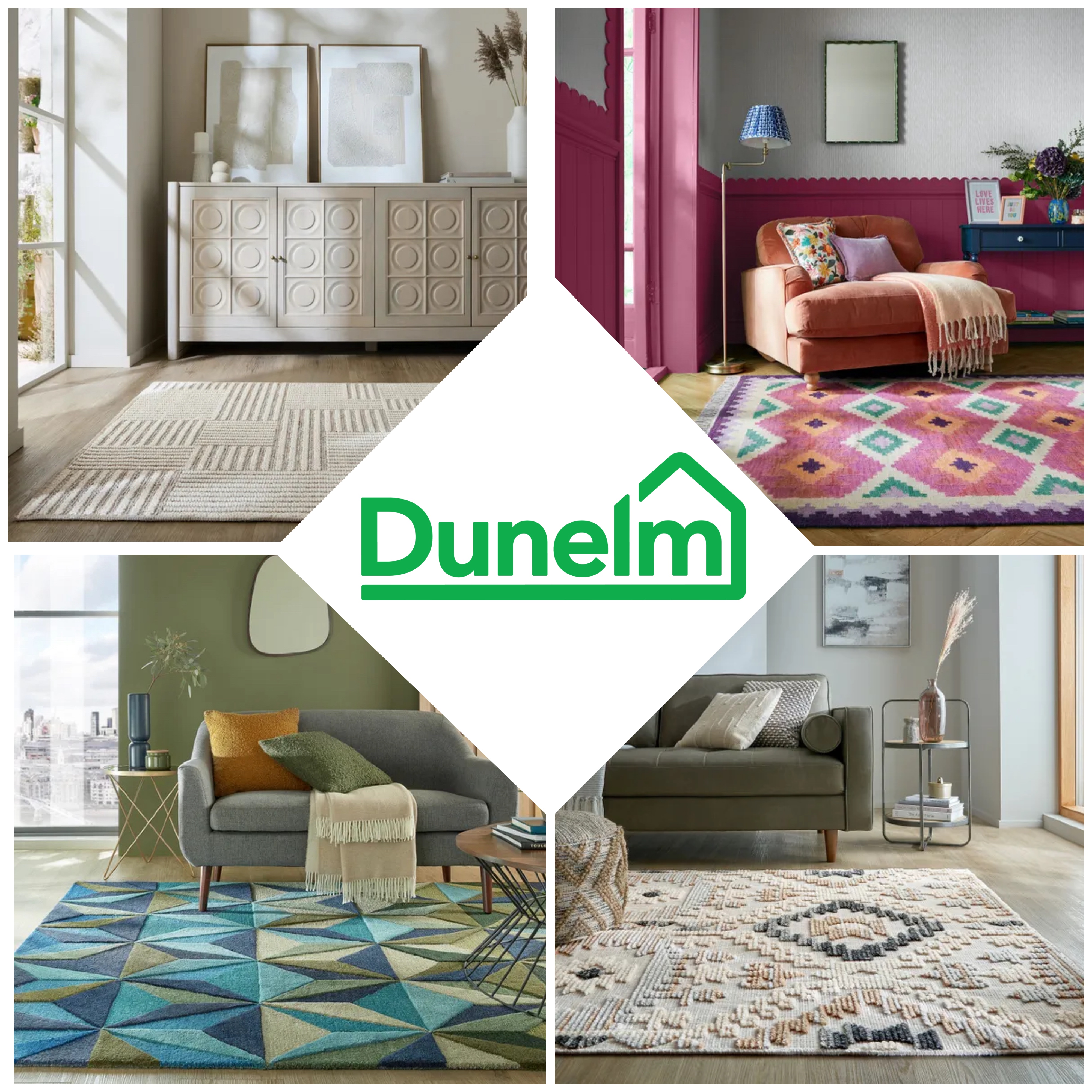 Now Up to 50% Off Rugs Sale (New Lines Added) + Free Click & Collect + Free Delivery Over £60