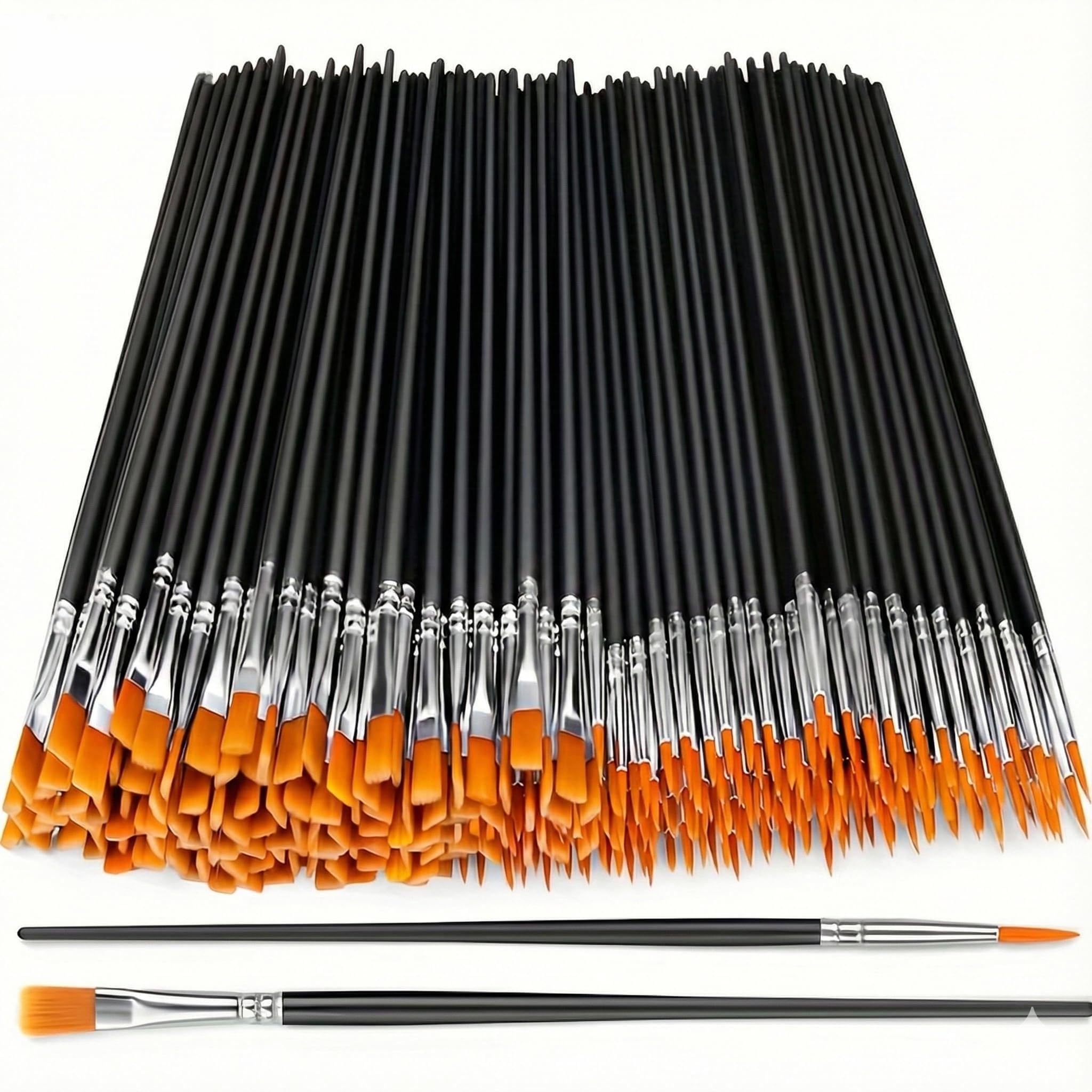 Nylon Paint Brushes Set - 30Pcs (Discount at Checkout) - Sold by Amazon Haul