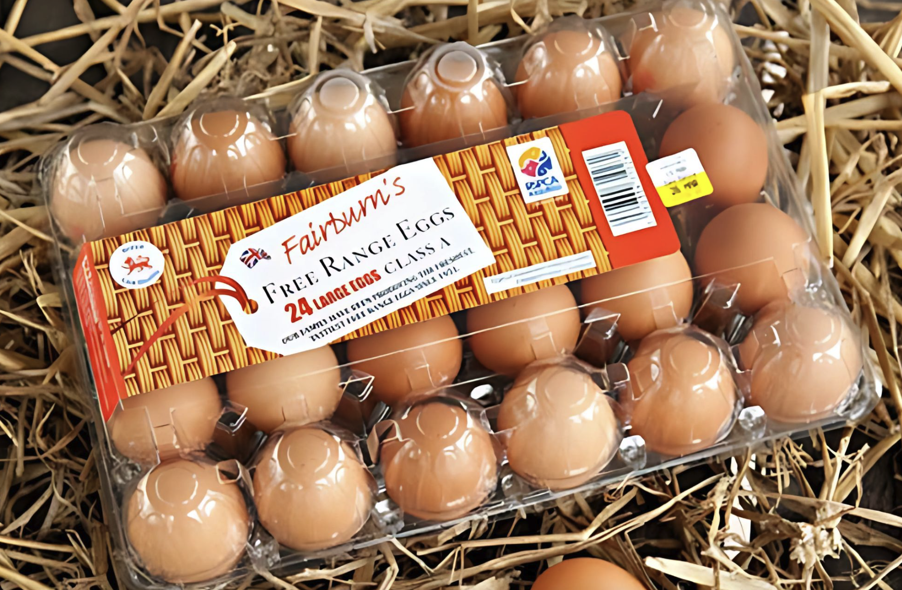 Fairburns Free Range Medium Eggs x 24 - In Store Manchester