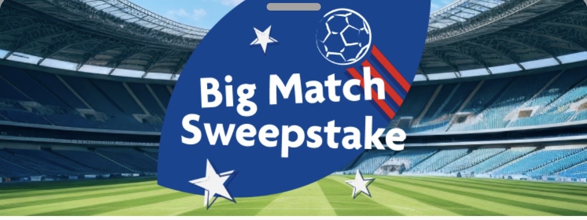 Big Match Sweepstake - Get Free Item via Morrisons More app