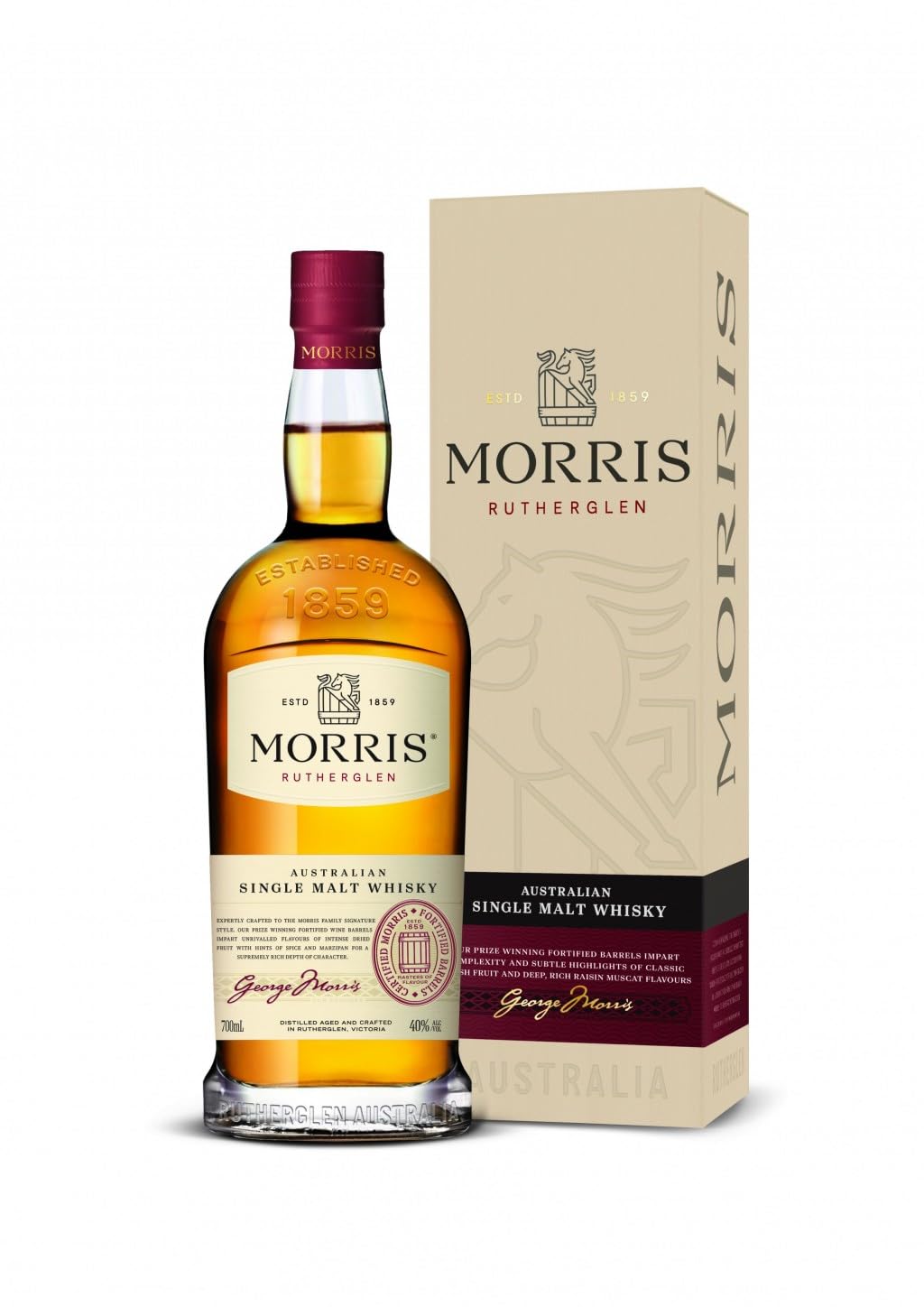 Morris Signature, Australian Single Malt Whisky, 70cl, Gift Box - Delayed Dispatch