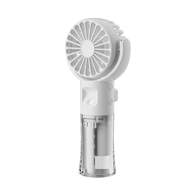 Misting Fan Mini Handheld Fan with Lanyard USB Rechargeable - Sold by EJYF FBA