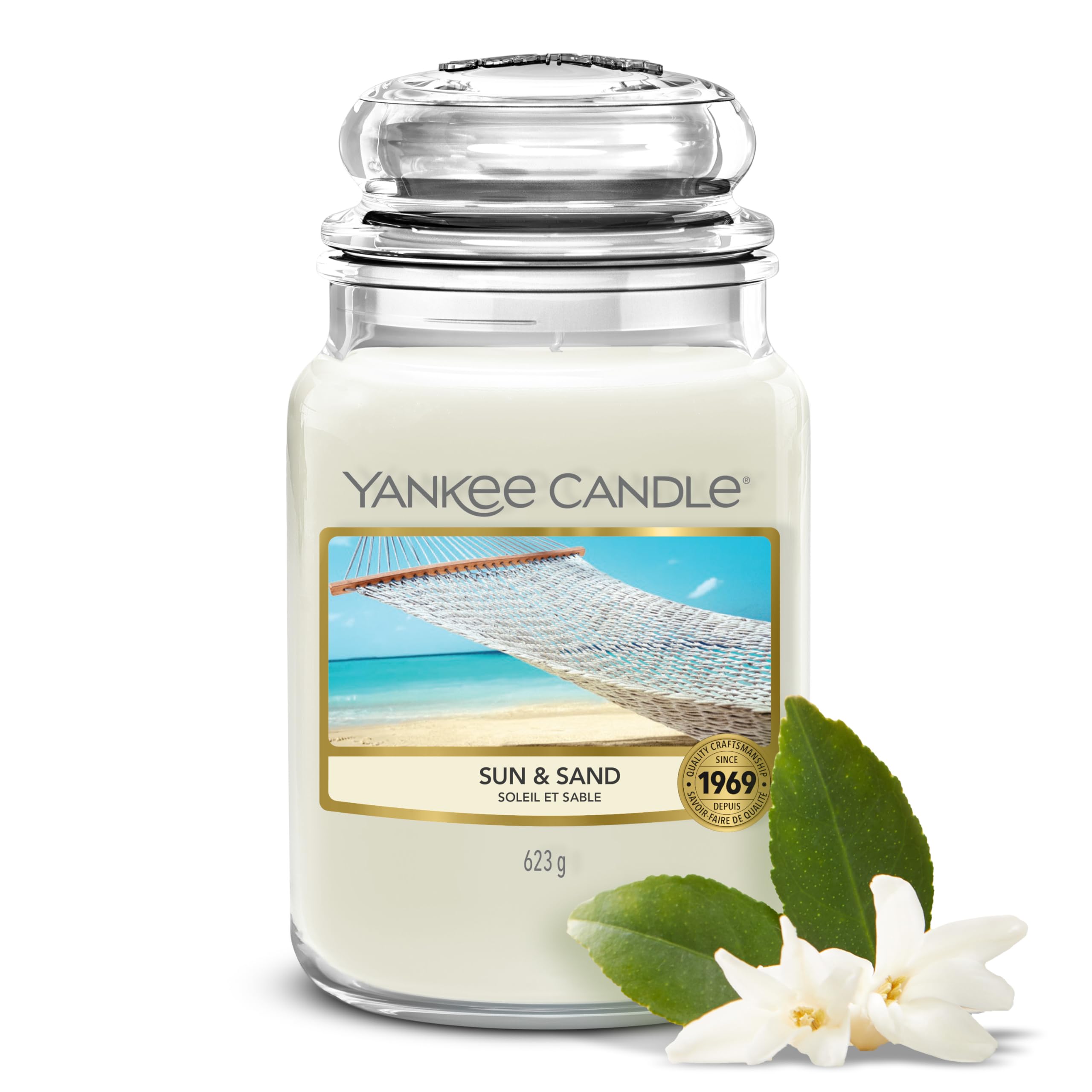 Yankee Candle Sun & Sand Large Jar 628g (Discount applied at checkout) - w/Max S&S £10.49 for 1, 4 candles for £35.97