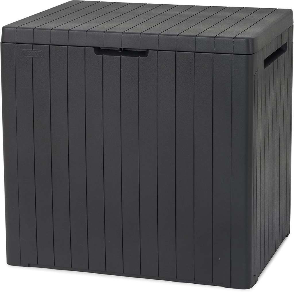 Keter City Graphite Outdoor Garden Storage Box - 113L (£18 Trade Pro members) - free c+c