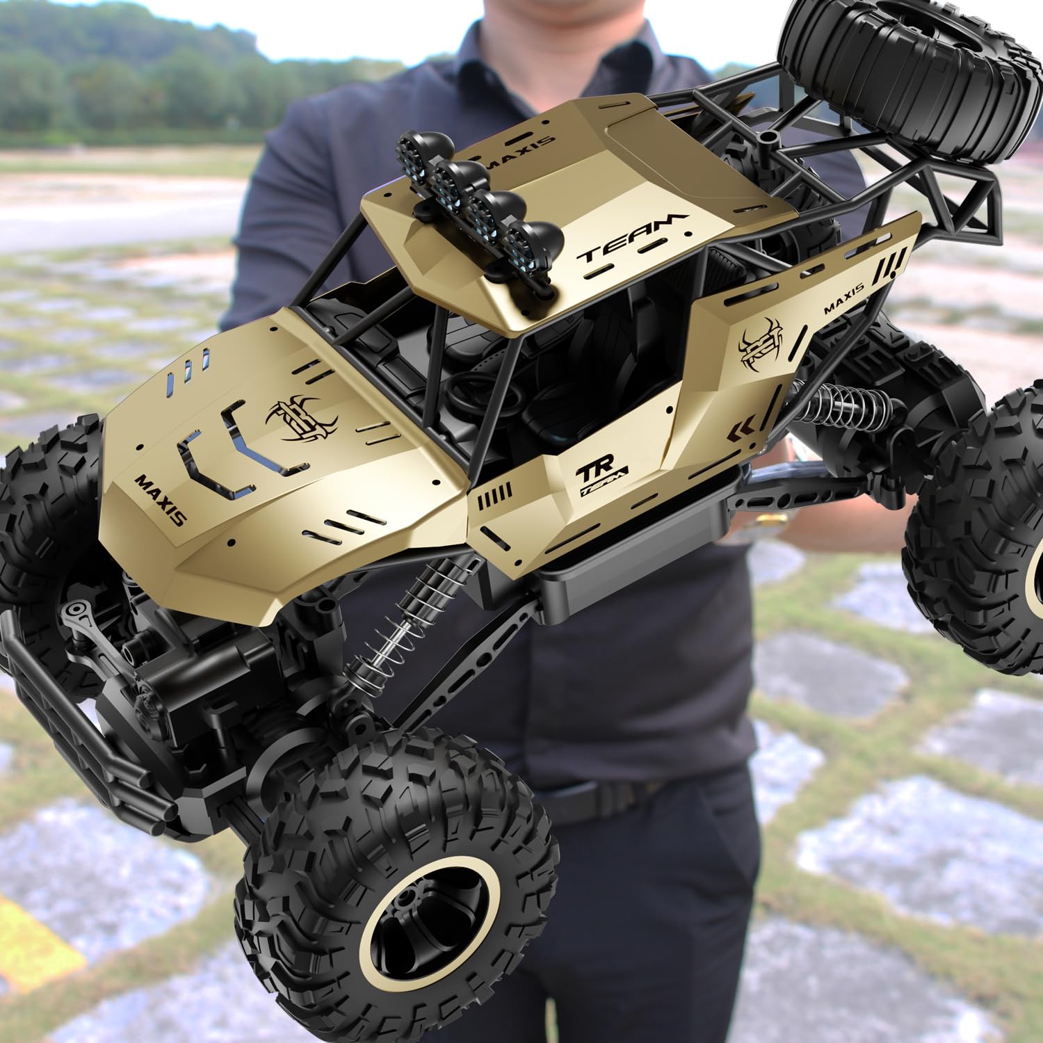 Jiakora 1:12 Remote Control Car Off-Road RC Car Monster Truck, Metal Shell @ Jiakora-UK / FBA