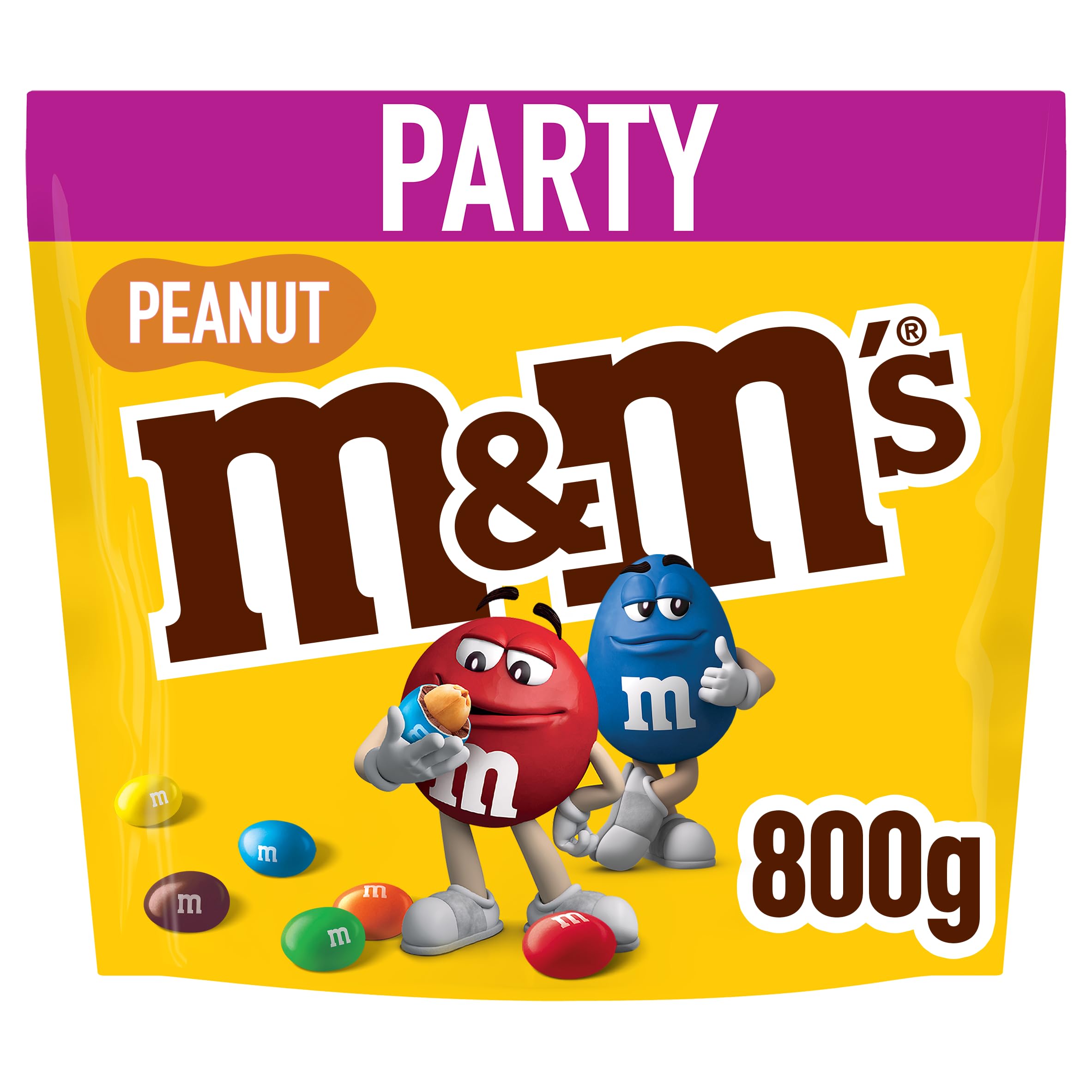 Peanut M&M’s Party Bag 800g (£6.26 - £5.92 S&S)