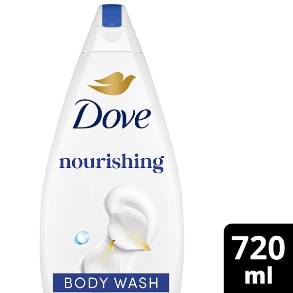 Dove Shower Gel Body Wash Nourishing Cleanser 720ml (£2.73 / £2.44 on S&S)