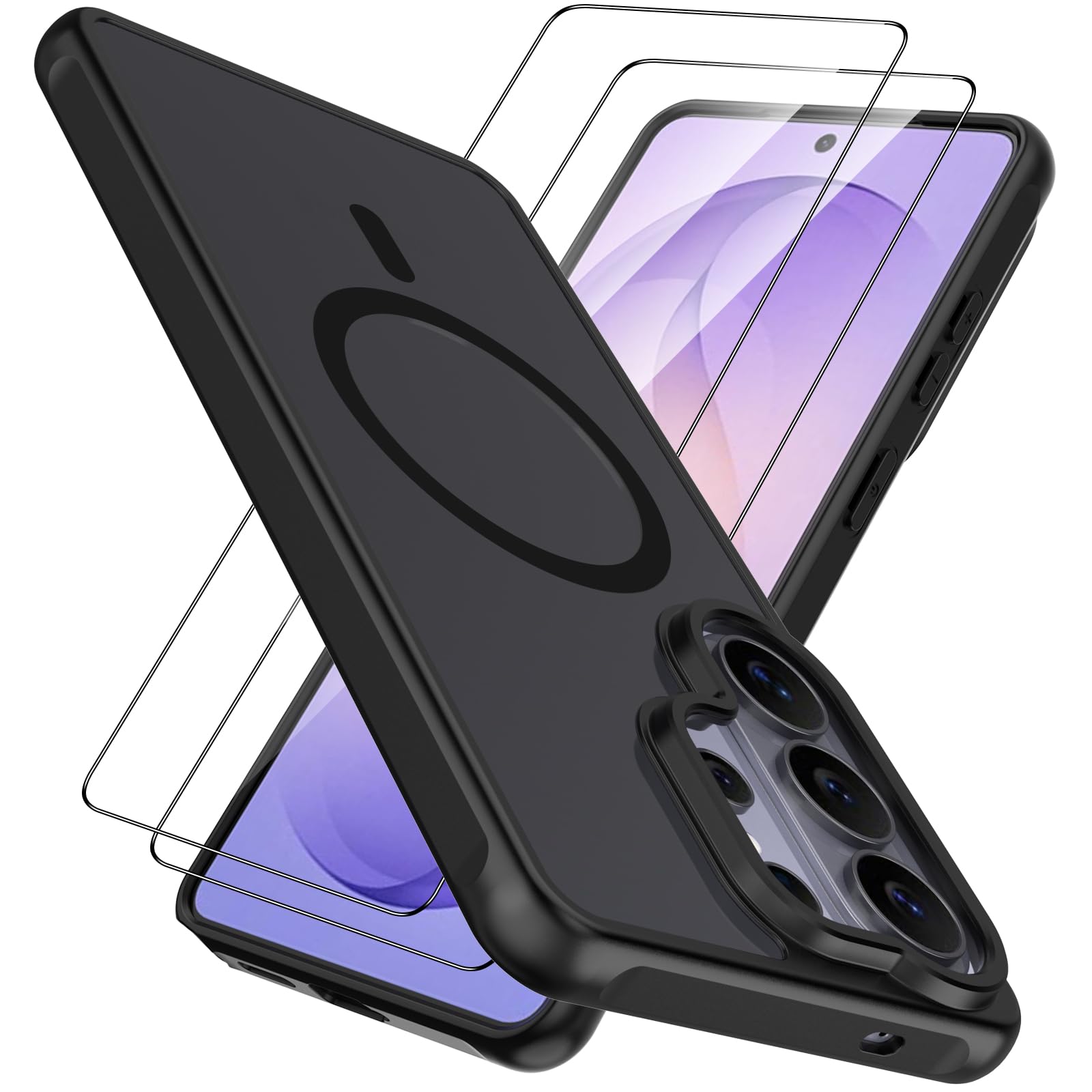 AOKUMA for Samsung Galaxy S26 ultra Case with 2 Pack Screen Protector + Magsafe - Sold by AOKUMA /FBA