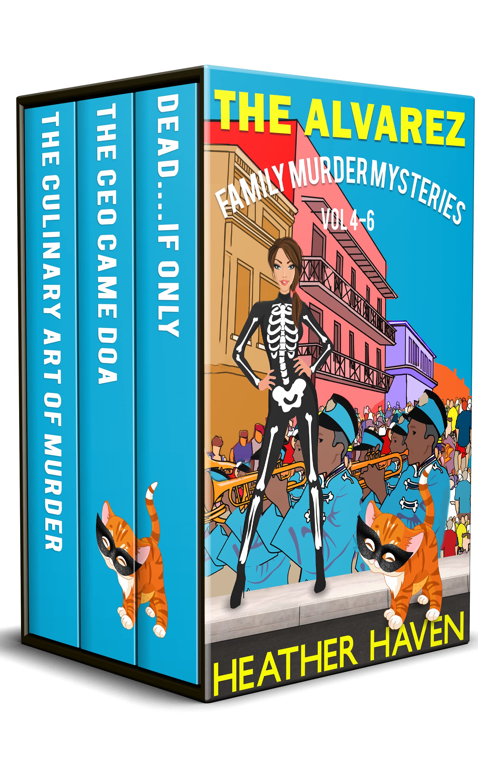 Crime Thriller Box Set - Heather Haven - The Alvarez Family Murder Mysteries: Vol 4-6 - Kindle Edition