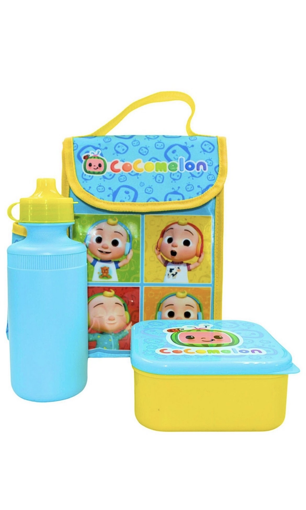 CoComelon My First Lunch Bag and Bottle - 553ml (free c&c)