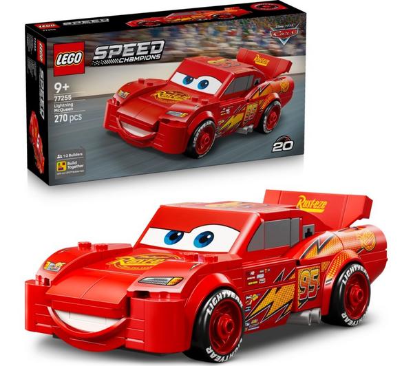 LEGO Speed Champions Lightning McQueen Race Car Toy 77255 - Free C&C