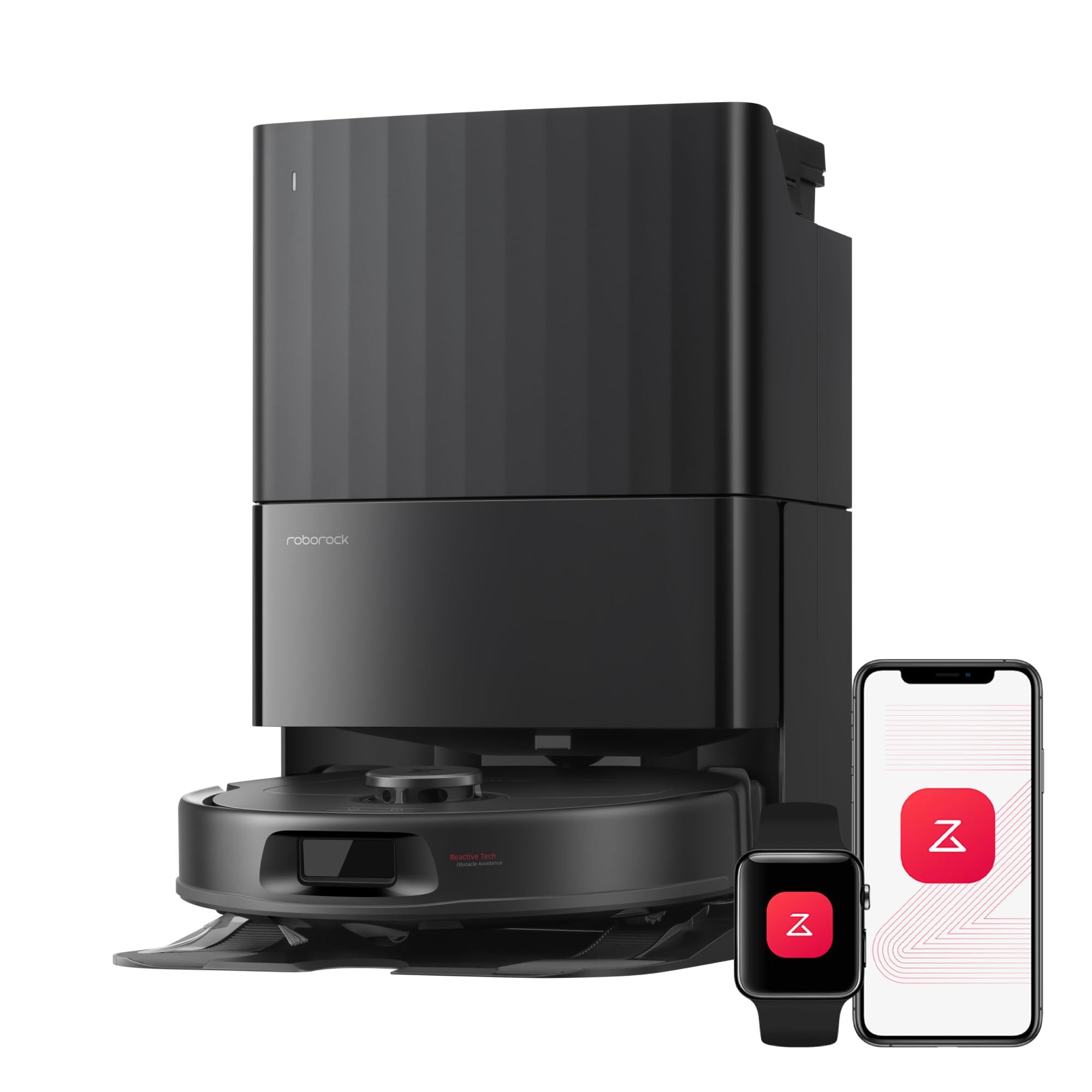 roborock Qrevo S Pro Robot Vacuum Cleaner with Mop, 18,500 Pa Suction, Black / White @ Roborock Official UK