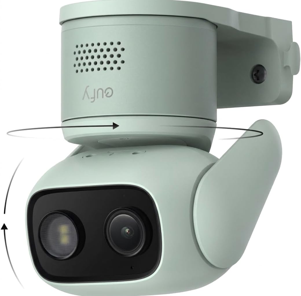 eufy Wired Cam C31, 360° Coverage with Pan and Tilt, Indoor and Outdoor, Dual Antenna, Colour Night Vision sold by AnkerDirect FBA