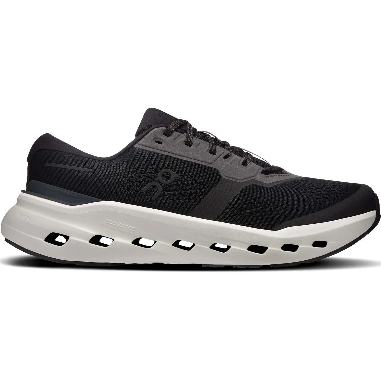 On Men's Cloudrunner 3 Running Shoes 8-11.5 Black/Ivory (Free C&C)