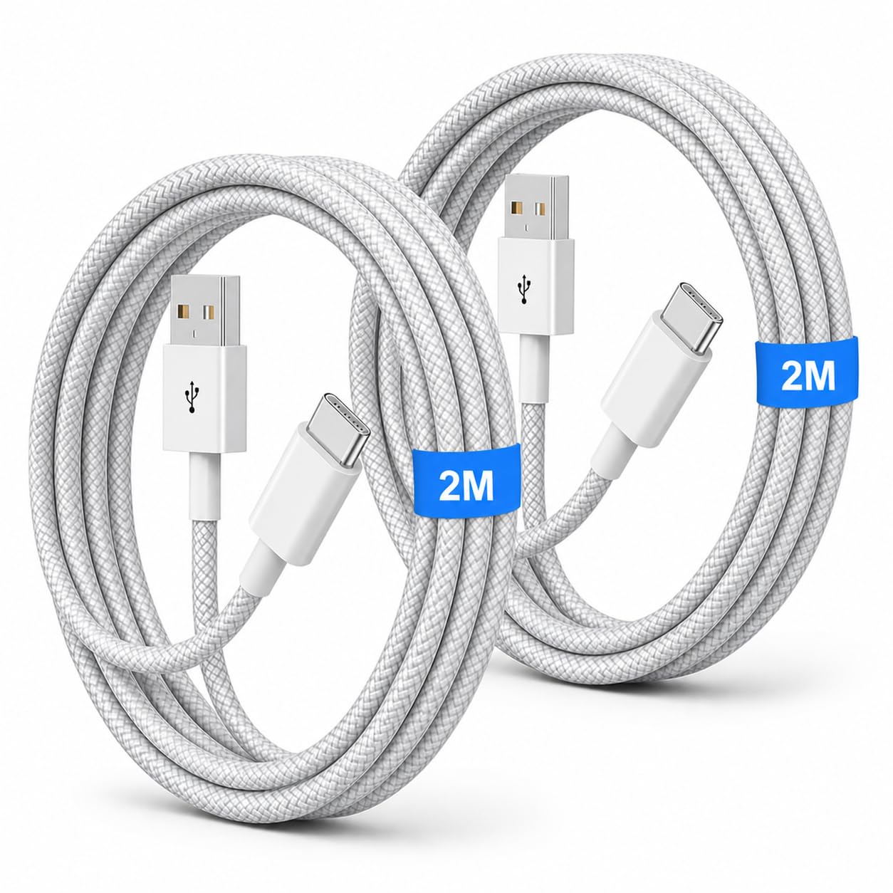 2 Pack 2M For Samsung Galaxy Z Flip/Fold Type C Fast Charging Charger Cable - Sold by DN-Technology FBA