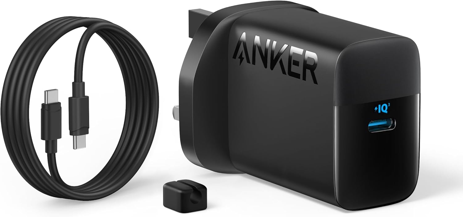 Anker 45W USB C Charger, PPS, Super Fast Charging 2.0 - W/5ft USB C to C Cable - Sold by AnkerDirect UK FBA