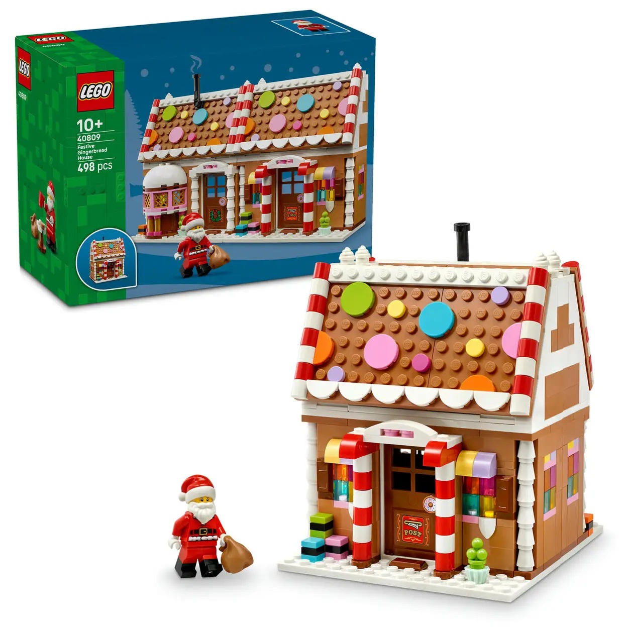 LEGO Festive Gingerbread House 40809 (Pre-order 01/09/2026)