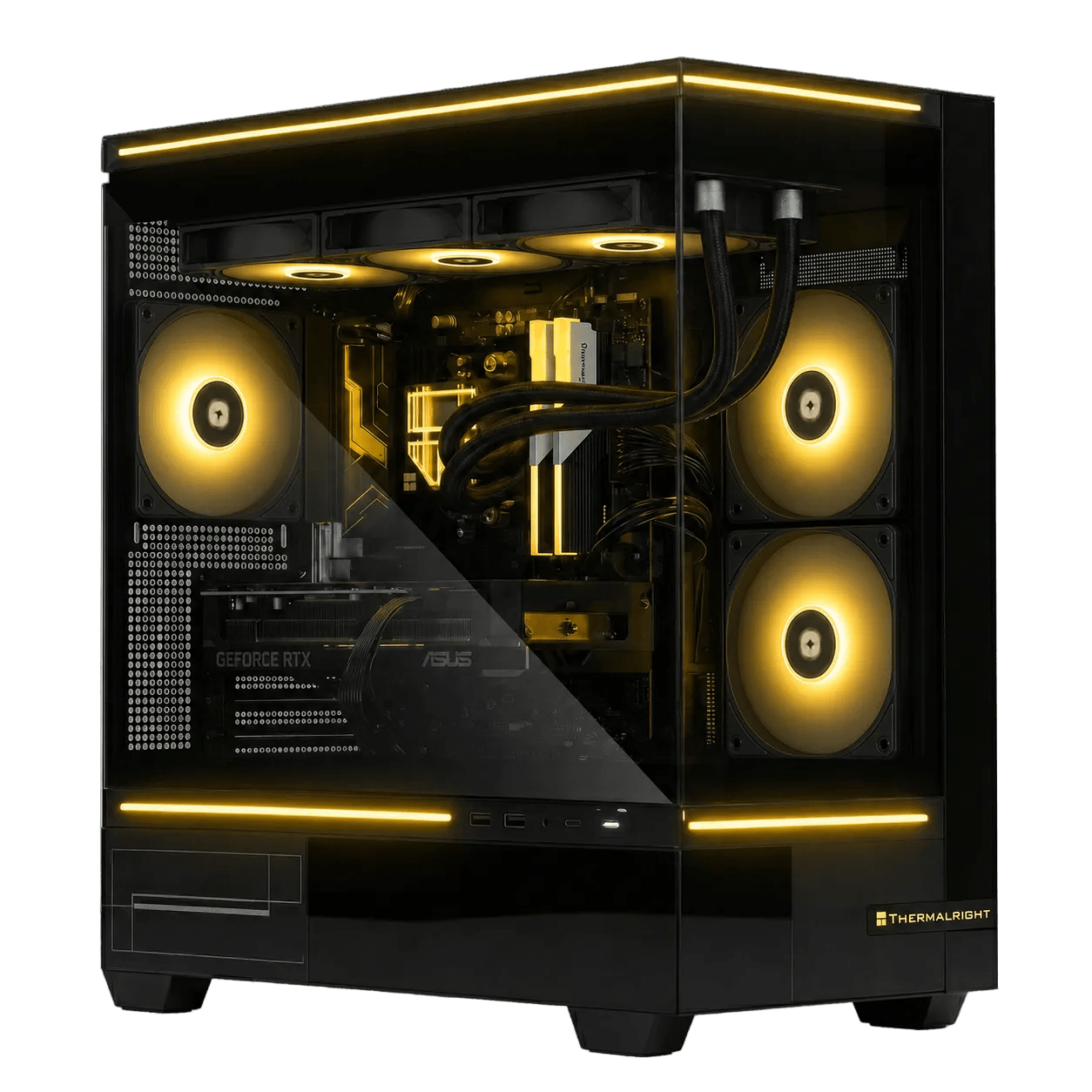 Gorilla Gaming Killer V2 Gaming PC - Ryzen 7 7800X3D, AMD 9070XT, 32GB DDR5 6000 CL38, 1TB PCIE 4.0 SSD