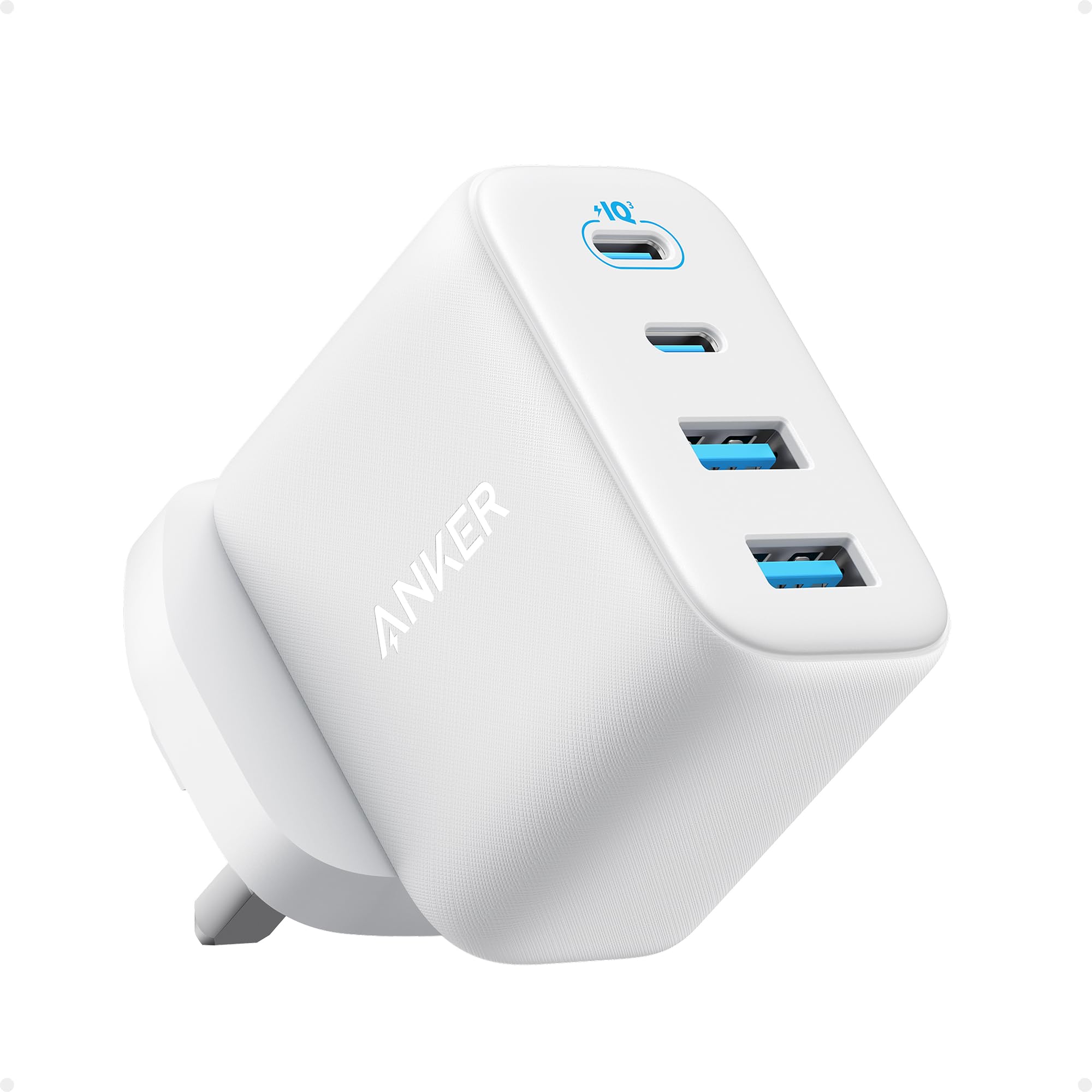 Anker Zolo 50W USB C Plug, 4-Port with 2 USB-C & 2 USB-A, Compact @ AnkerDirect UK / FBA