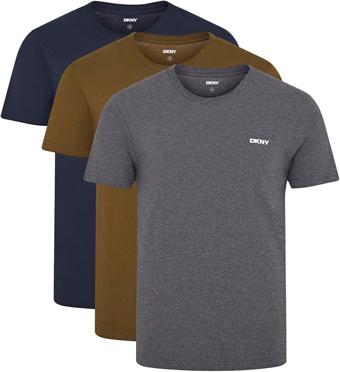 DKNY Men's Giants T-Shirt - 3 Pack - Size S-XL - Various Colours