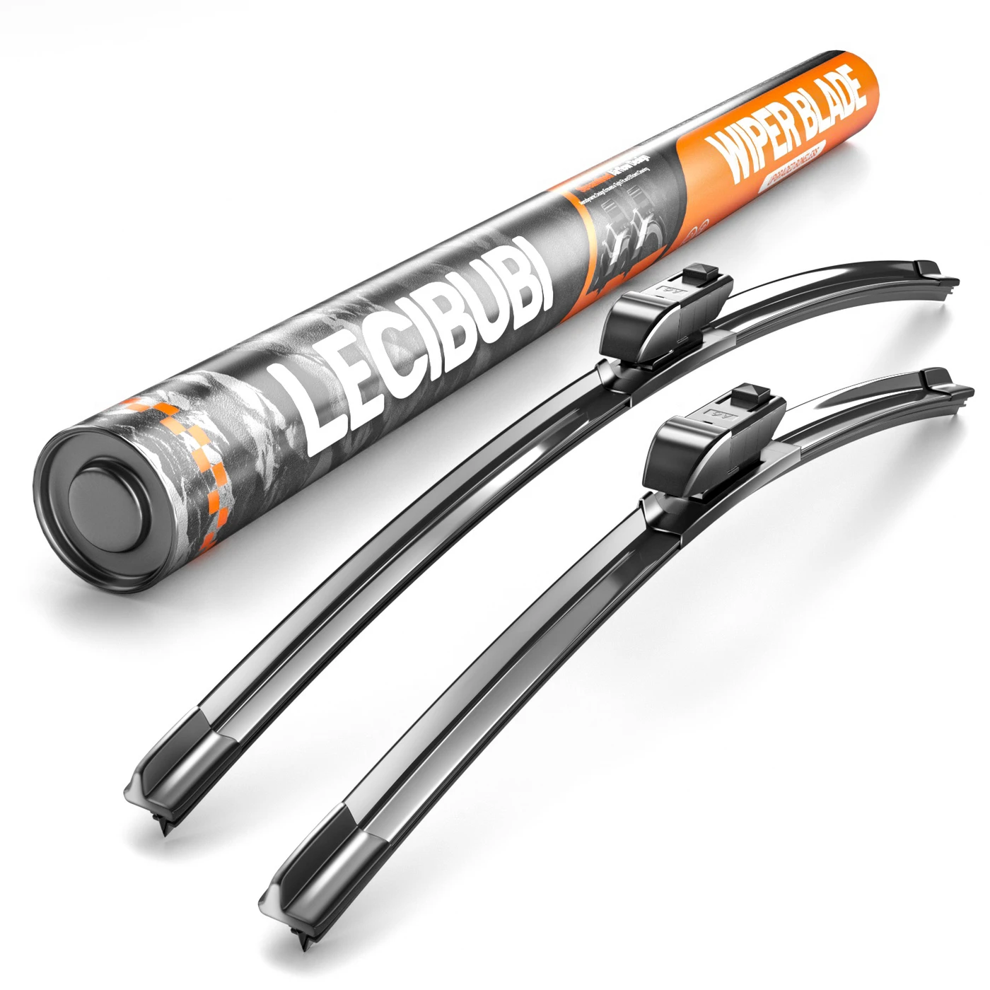 LECIBUBI Windscreen Wipers for Peugeot, Vauxhall Adam, Citroen C3 III, Fiat, Audi - OE Fit - 650mm+400mm & Various sizes from £3.35