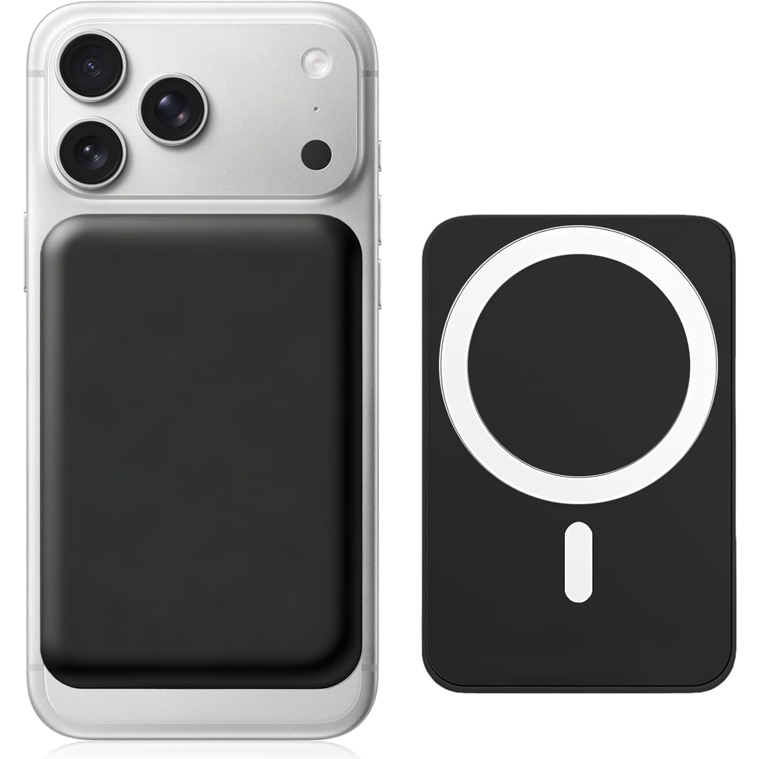 Power Bank, 10000mAh Magnetic Portable Charger for Magsafe, for iPhone, Samsung, Android sold by FervaHome Brand /FBA