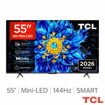 2026 TCL 55P8L-UK 55 Inch Mini LED TV - 65 Inch £659.98 - 75 Inch £849.99 5 Year Warranty