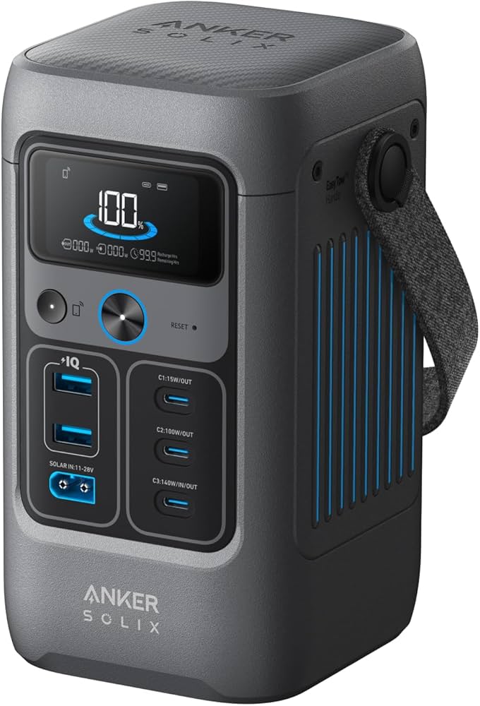 Anker Solix C200 DC Portable Power Station - 192Wh | 200W