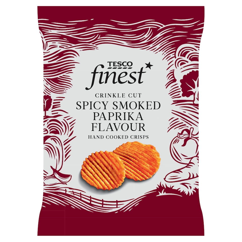 Tesco Finest Hand Cooked Crisps 150g (Various Flavours) - Clubcard Price