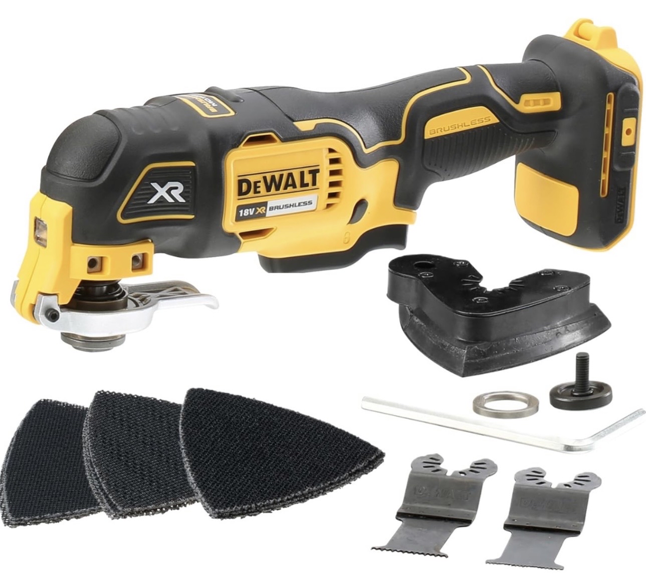 Dewalt 18V XR Brushless Oscillating Multi-Tool (Bare Tool), DCS355N-XJ - Discount At Checkout