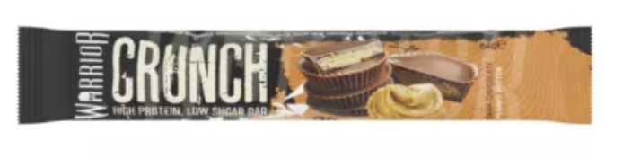 Warrior Crunch Dark Chocolate And Peanut 64g - Instore (York)